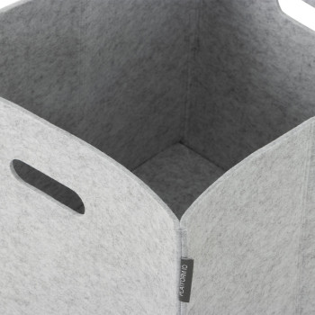 Cubx Felt Storage Box Insert, Grey