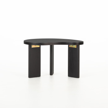 Renee Side Table KD - W60, Black