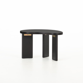 Renee Side Table KD - W60, Black
