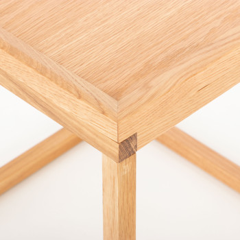 Jagger Side Table KD - W40, Natural