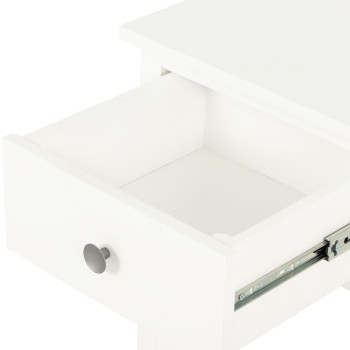 Chelsea 1 Drawer Bedside, White