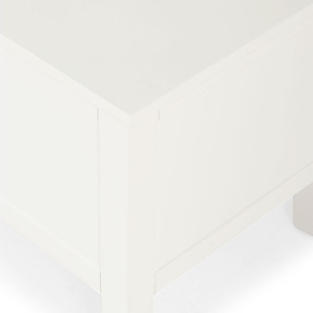 Chelsea Blanket Box, White