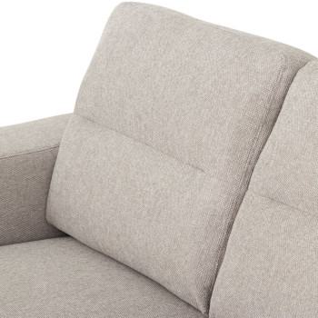 Logan 2 Seater Sofa, Light Grey