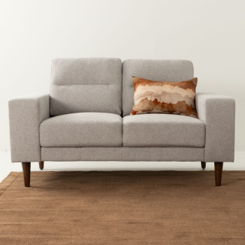 Logan 2 Seater Sofa, Light Grey