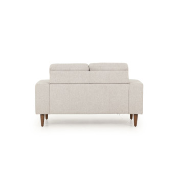 Logan 2 Seater Sofa, Light Grey