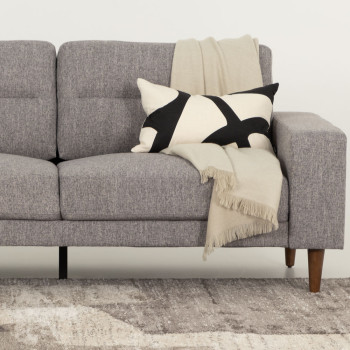 Logan 3 Seater Sofa, Dark Grey