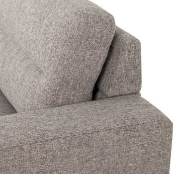 Logan 3 Seater Sofa, Dark Grey