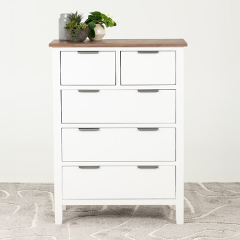 Conway 5 Drawer Tallboy