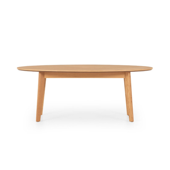 Norsk Oval Coffee Table - W120, Natural