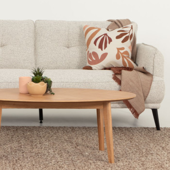 Norsk Oval Coffee Table - W120, Natural