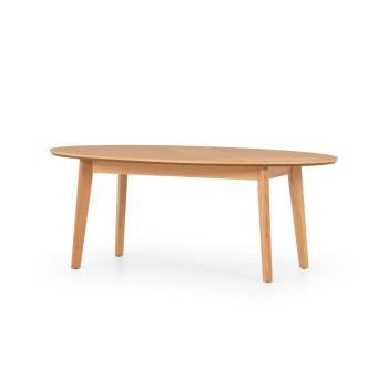 Norsk Oval Coffee Table - W120, Natural