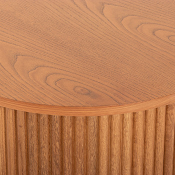 Malmo Round Coffee Table - W60, Caramel