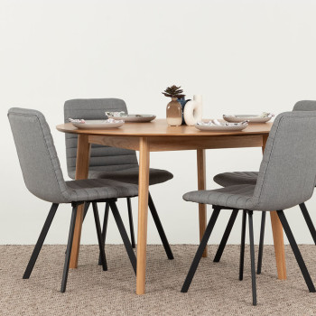Norsk Round Dining Table - W120, Natural
