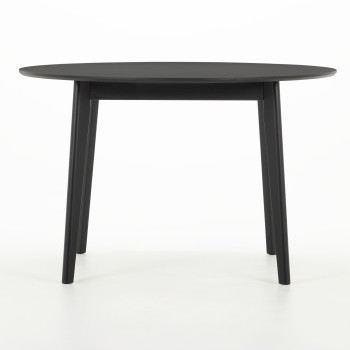 Norsk Round Dining Table - W120, Black