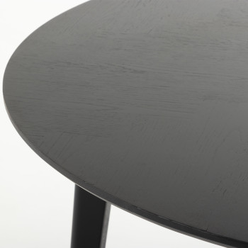 Norsk Round Dining Table - W120, Black