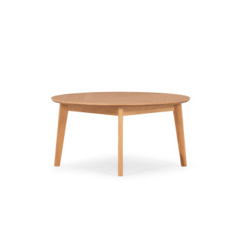 Norsk Round Coffee Table - W90, Natural