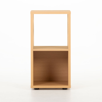 Cube 2 x 1, Light Oak