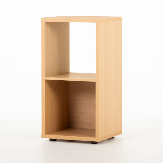 Cube 2 x 1, Light Oak