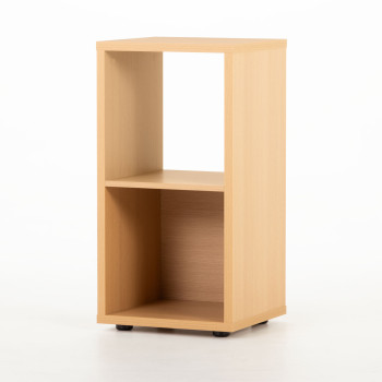 Cube 2 x 1, Light Oak