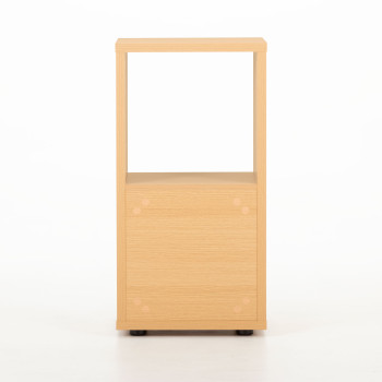 Cube 2 x 1, Light Oak