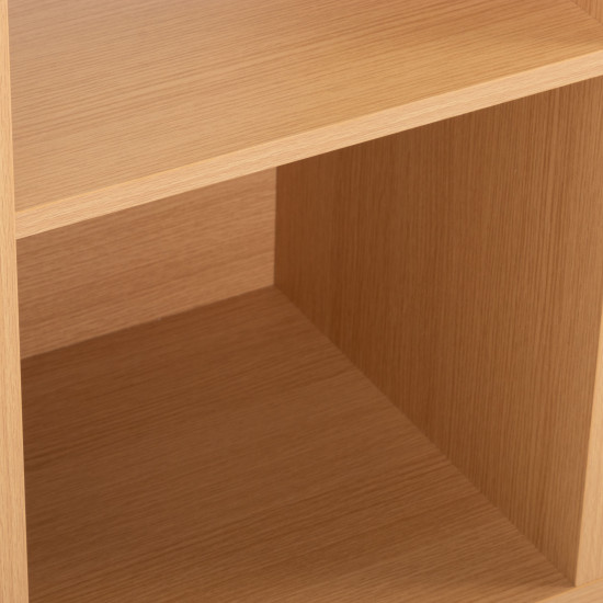 Cube 2 x 1, Light Oak