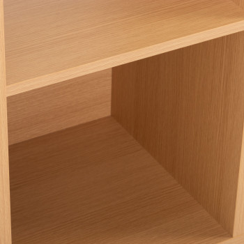 Cube 2 x 1, Light Oak