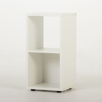 Cube 2 x 1, White