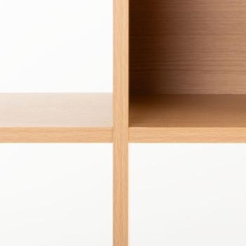 Cube 2 x 3, Light Oak