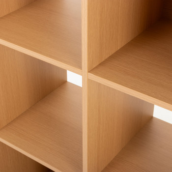 Cube 2 x 3, Light Oak