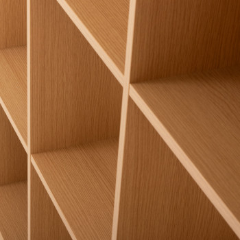 Cube 3 x 3, Light Oak
