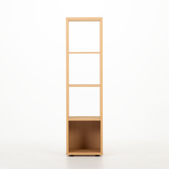 Cube 4 x 1, Light Oak