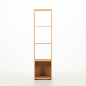 Cube 4 x 1, Light Oak
