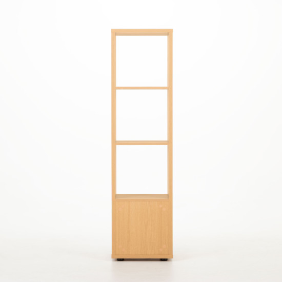 Cube 4 x 1, Light Oak