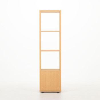 Cube 4 x 1, Light Oak