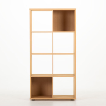 Cube 4 x 2, Light Oak