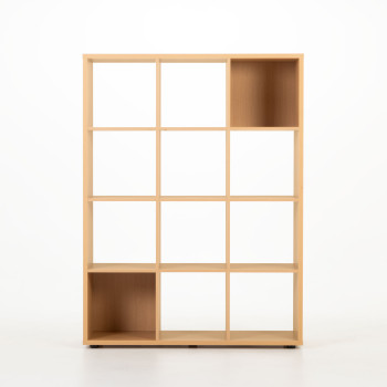 Cube 4 x 3, Light Oak