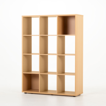 Cube 4 x 3, Light Oak