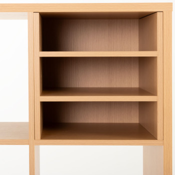 Cube Book Case Insert, Light Oak