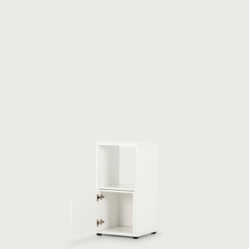 Cubo 1 Door Box Insert, White
