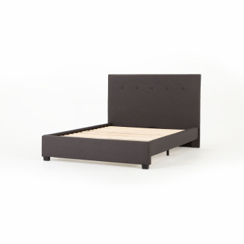 Dallas Double Bed Frame, Jet