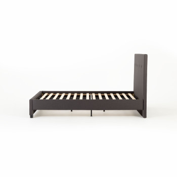Dallas Double Bed Frame, Jet