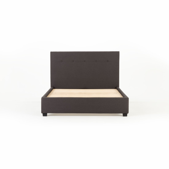 Dallas Double Bed Frame, Jet