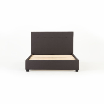 Dallas Double Bed Frame, Jet