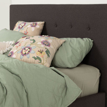 Dallas Double Bed Frame, Jet