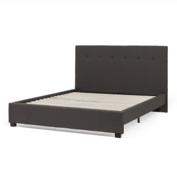 Dallas Double Bed Frame, Jet
