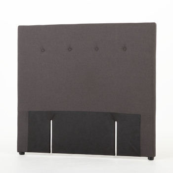 Dallas King Single Headboard, Jet
