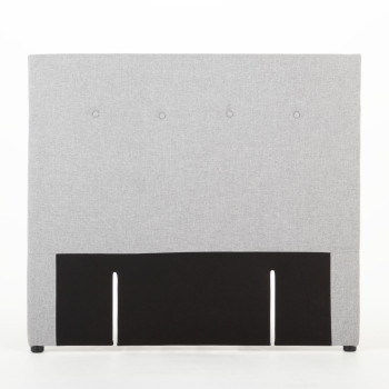 Dallas King Single Headboard, Light Grey