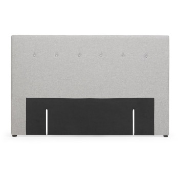 Dallas King Single Headboard, Light Grey