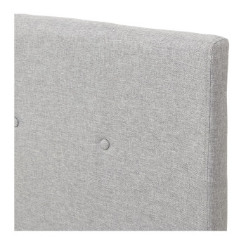 Dallas King Single Headboard, Light Grey