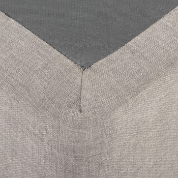 Doze 2 Drawer Right Hand Facing Mattress Base - Single, Grey